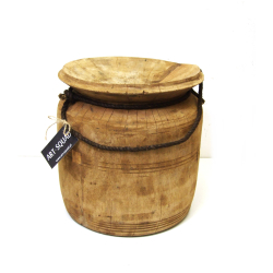 Wazon z drewna egzotycznego Dzban 28x30cm